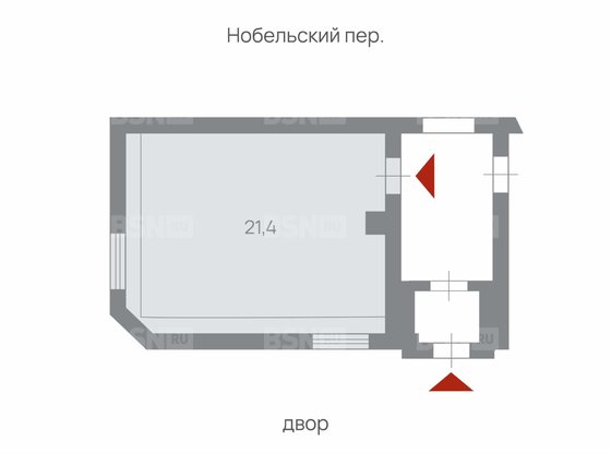 Продажа офиса - Лесной проспект, д.20, корп.5 литера Я 