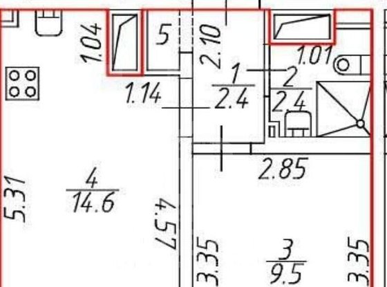 Продажа однокомнатной квартиры - Пейзажная улица, д.24, корп.1 