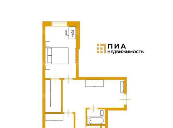Продажа двухкомнатной квартиры - поселок Щеглово, Щеглово п, д.82 
