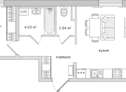 Продажа двухкомнатной квартиры в новостройке - Ленинградская область, г. Бугры, ул. Тихая, дом 7, корпус 4 