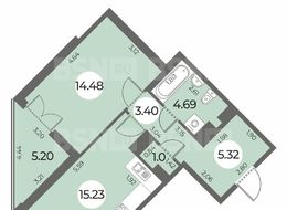 Продажа однокомнатной квартиры в новостройке - Санкт-Петербург, Ленинский пр., уч. 269 (северо-западнее пересечения ул. Доблести и ул. Маршала Захарова) 