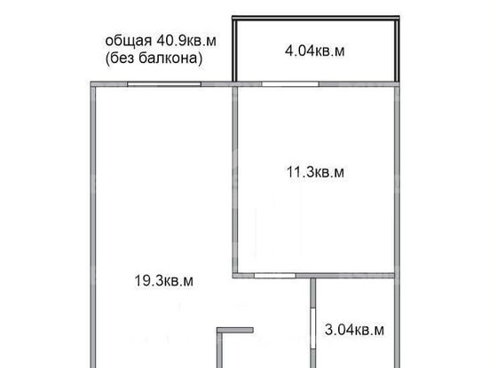 Продажа однокомнатной квартиры - Героев проспект, д.31, стр1 