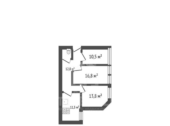 Продажа трехкомнатной квартиры - Заозёрная улица, д.6 