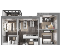 Продажа трехкомнатной квартиры в новостройке - г. Санкт-Петербург, 3-я Конная Лахта, участок 9, (северо-восточнее дома 45, литера Д по 3-ей Конной Лахте)
 