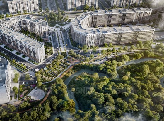 Продажа торгового помещения - деревня Новосергиевка, ЖК Аквилон Река Парк, д.1 