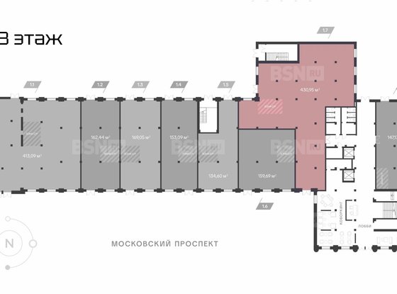 Продажа универсального помещения - Московский проспект, д.114 