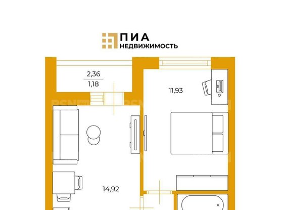 Продажа однокомнатной квартиры - Мурино, Екатерининская улица, д.17 
