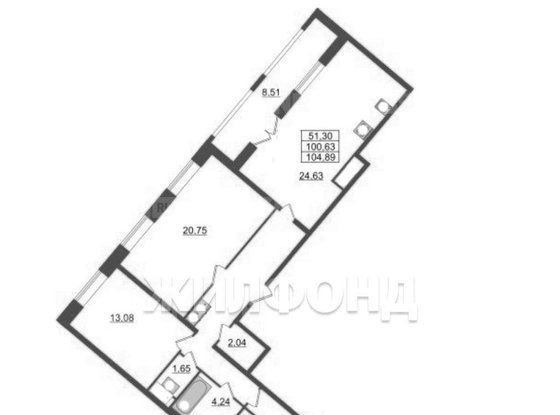 Продажа трехкомнатной квартиры - Дальневосточный проспект, д.23, стр1 
