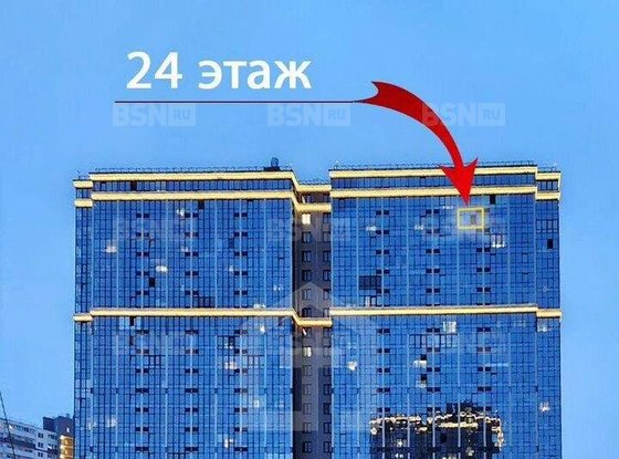 Продажа однокомнатной квартиры - поселок Шушары, Новгородский проспект, д.2, корп.3 стр 1 