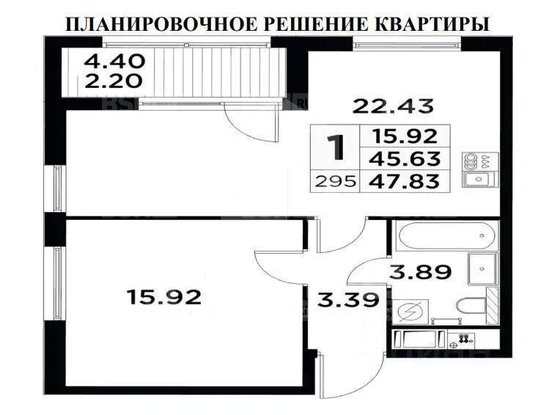 Продажа однокомнатной квартиры - Энергетиков проспект, д.2, корп.1 