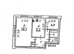 Продажа двухкомнатной квартиры - Зверинская улица, д. 13 