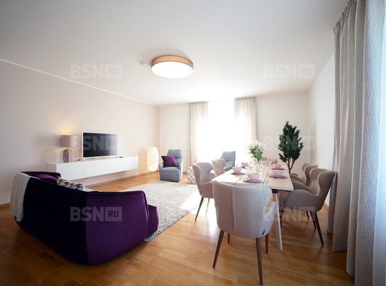 Аренда трехкомнатной квартиры - Реки Смоленки набережная, д.35, корп.1 литера А 