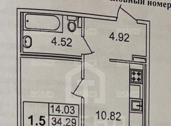 Продажа однокомнатной квартиры - Белоостровская улица, д.10, корп.1 