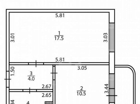 Продажа однокомнатной квартиры - Лидии Зверевой улица, д.9, корп.2 