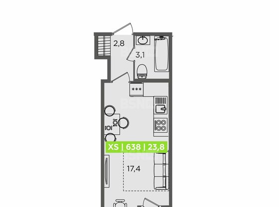 Продажа однокомнатной квартиры - Планерная улица, д.87, корп.1 