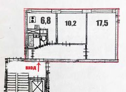 Продажа двухкомнатной квартиры - Богатырский, 3, к 1 