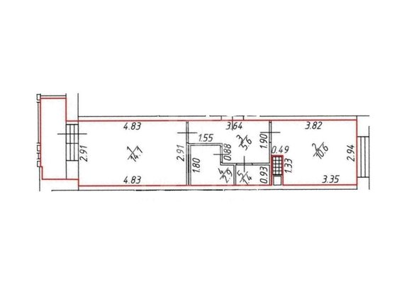 Продажа однокомнатной квартиры - Плесецкая улица, д.6 