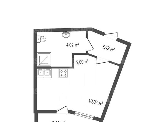 Продажа однокомнатной квартиры - Колпино, Севастьянова ул, д.28, корп.2 