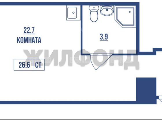 Продажа однокомнатной квартиры - Приморский проспект, д.6 