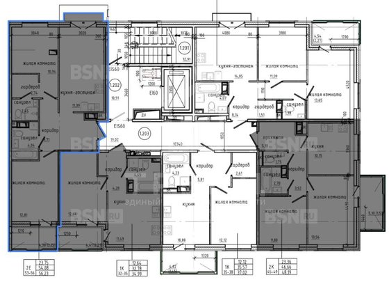 Продажа двухкомнатной квартиры - городской поселок Янино-1, 2-я Линия улица, д.1 