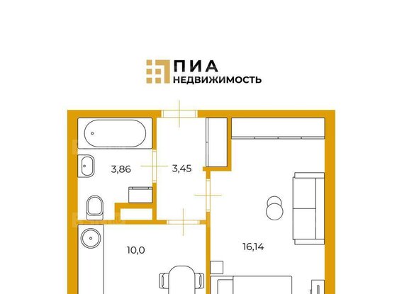 Продажа однокомнатной квартиры - Мурино, Воронцовский бульвар, д.14, корп.5 