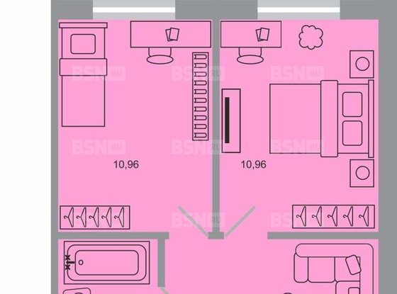 Продажа трехкомнатной квартиры в новостройке - Бугры, Тихая улица, д.11 