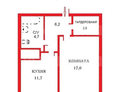 Продажа однокомнатной квартиры - Комендантский проспект, 53, к 3 