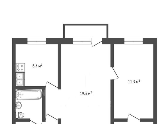 Продажа двухкомнатной квартиры - Ключевая улица, д.17 
