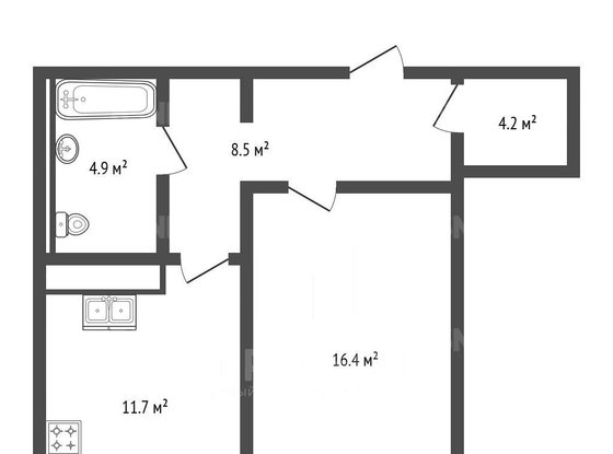 Продажа однокомнатной квартиры - Ленинский проспект, д.53, корп.1 