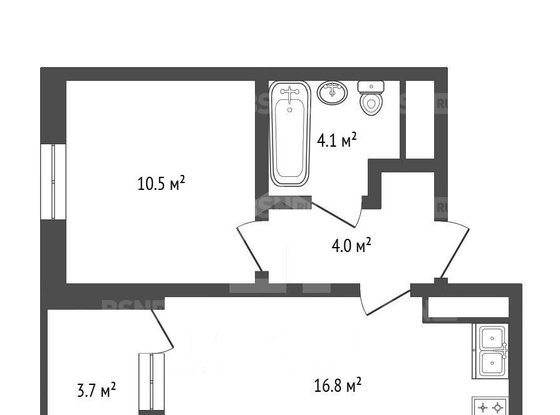 Продажа однокомнатной квартиры - Светлановский проспект, д.14, корп.1 стр 1 