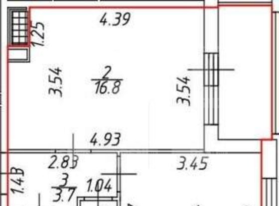 Продажа однокомнатной квартиры - Верхне-Каменская улица, д.7, корп.1 стр 1 
