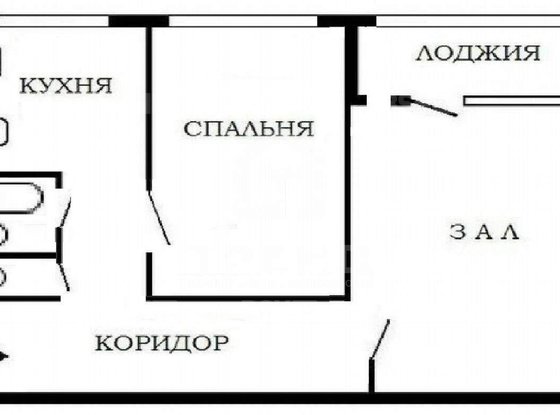 Продажа двухкомнатной квартиры - Витебский проспект, д.47, корп.1 