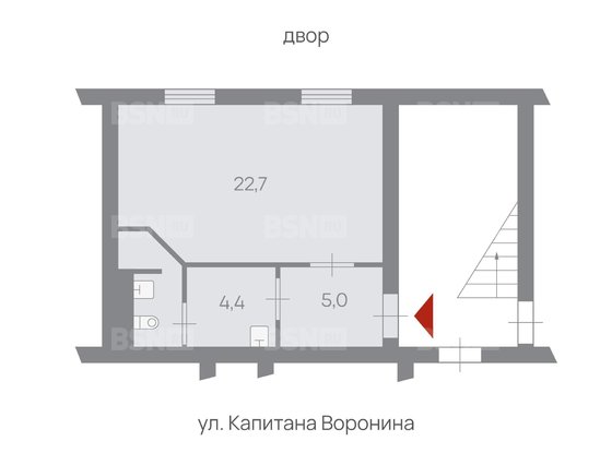 Продажа офиса - Капитана Воронина улица, д.8, литера А 