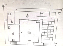 Продажа однокомнатной квартиры - Ленинградская область, Гатчинский район, Тайцы г.п., Пушкина ул., д.104 