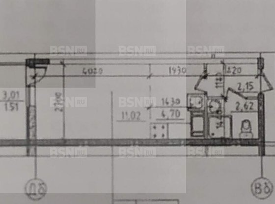 Продажа однокомнатной квартиры - Мурино, Воронцовский бульвар, д.17 