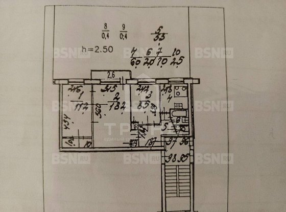 Продажа трехкомнатной квартиры - Юрия Гагарина проспект, д.26, корп.6 