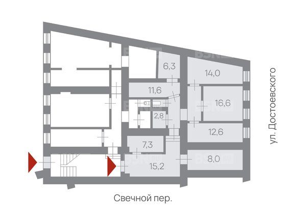 Продажа офиса - Достоевского улица, д.24/9, литера А 