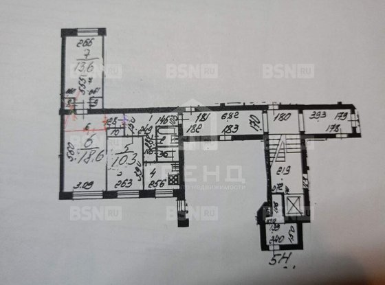 Продажа трехкомнатной квартиры - Орджоникидзе улица, д.63, корп.2 