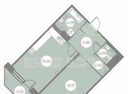 Продажа однокомнатной квартиры в новостройке - г. Санкт-Петербург, ул. Маршала Захарова, дом 8, строение 1 