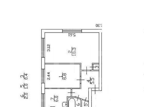 Продажа двухкомнатной квартиры - Колпино, Пролетарская улица, д.133 