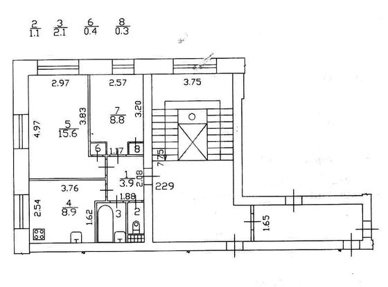 Продажа двухкомнатной квартиры - Пограничника Гарькавого улица, д.34, корп.1 