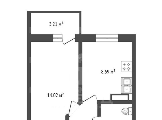 Продажа однокомнатной квартиры - Мурино, Шоссе в Лаврики улица, д.59, корп.2 