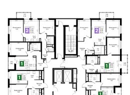 Продажа однокомнатной квартиры в новостройке - Ленинградская область, Всеволожский муниципальный район, Свердловское городское поселение, дер. Новосаратовка 