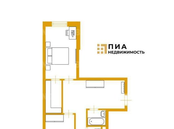 Продажа двухкомнатной квартиры - поселок Щеглово, Невский проспект, д.1 