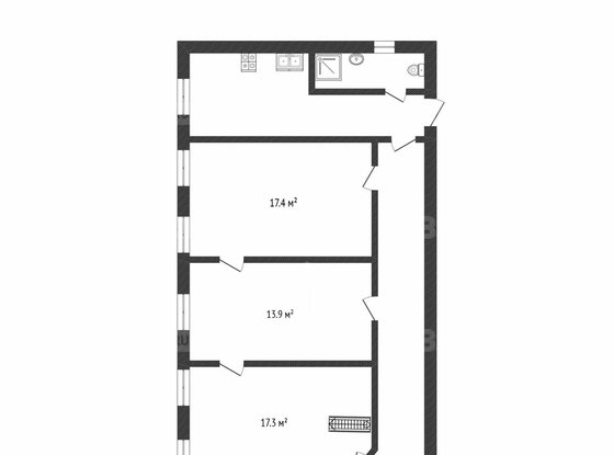 Продажа четырехкомнатной квартиры - Смолячкова улица, д.16 