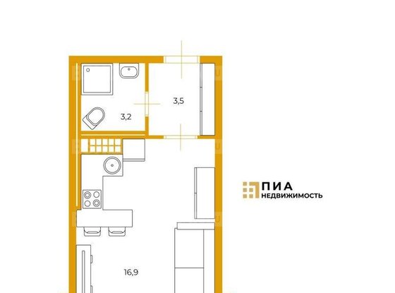 Продажа однокомнатной квартиры - Русановская улица, д.16, корп.1 стр 1 