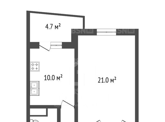 Продажа однокомнатной квартиры - Фермское шоссе, д.20, корп.2 