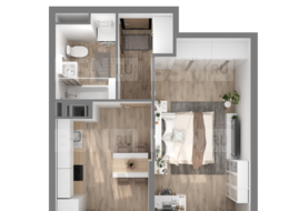 Продажа однокомнатной квартиры в новостройке - г. Санкт-Петербург, 3-я Конная Лахта, участок 9, (северо-восточнее дома 45, литера Д по 3-ей Конной Лахте)
 