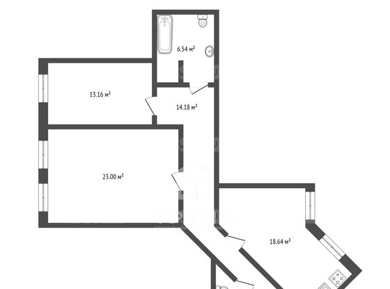 Продажа двухкомнатной квартиры - Каменноостровский проспект, д.39 