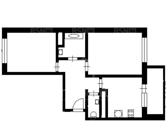 Продажа двухкомнатной квартиры - Мурино, Новая улица, д.17, корп.2 
